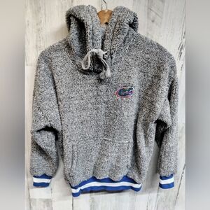 University of Florida Gators Embroidered Logo Fuzzy Fleece Hoodie Women's XS